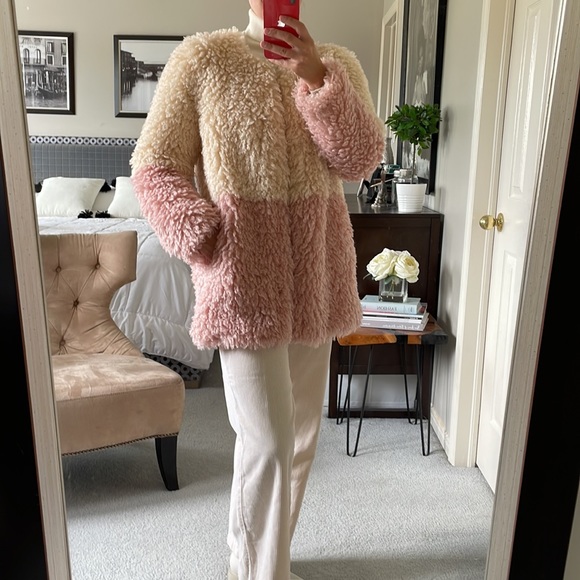 😍😍SALE😍😍 Pia Rossi Faux Fur Teddy Coat - Picture 2 of 6